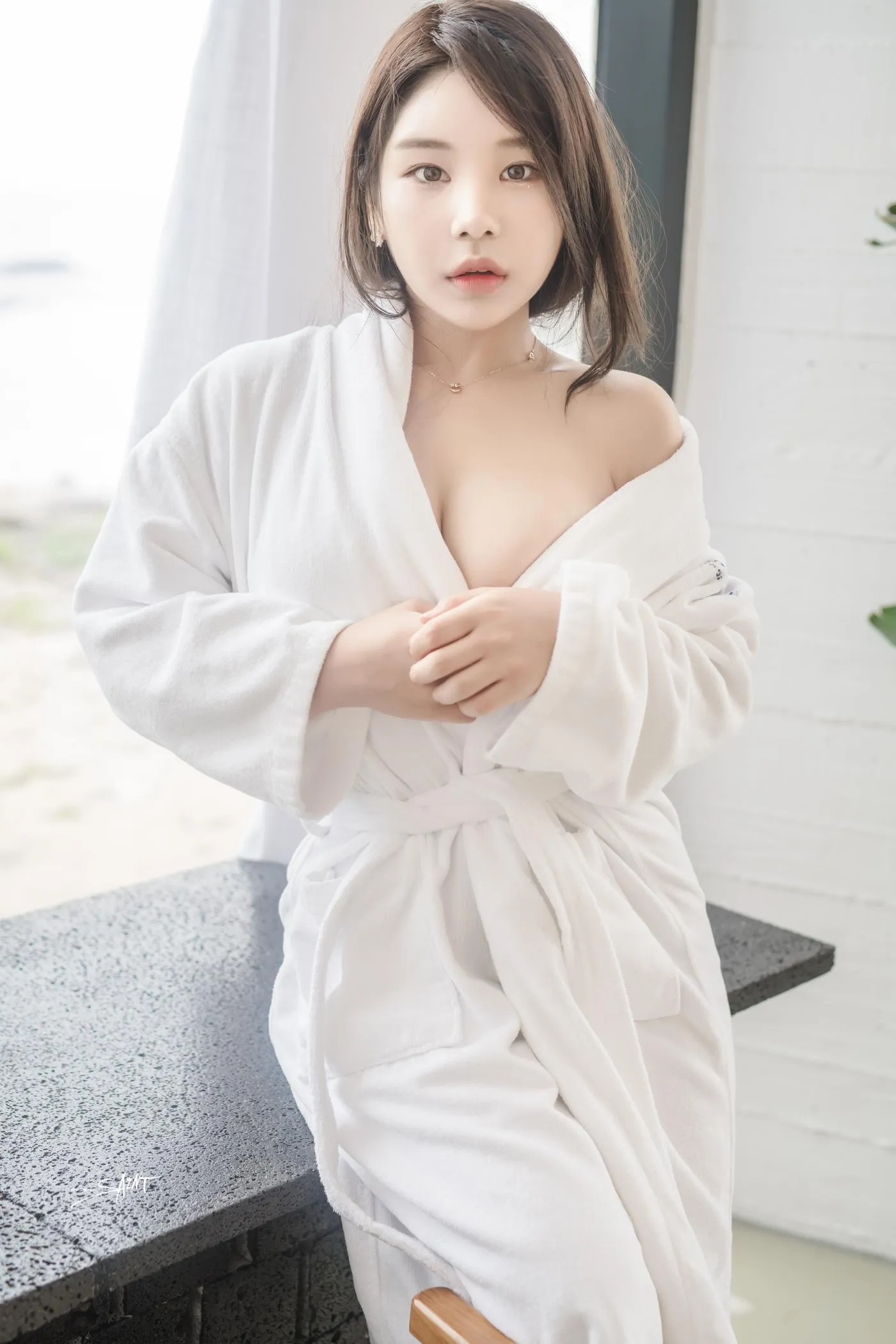 Zzyuri (쮸리) – NO.21 [SAINT Photolife] Blue Marine [61P]插图7
